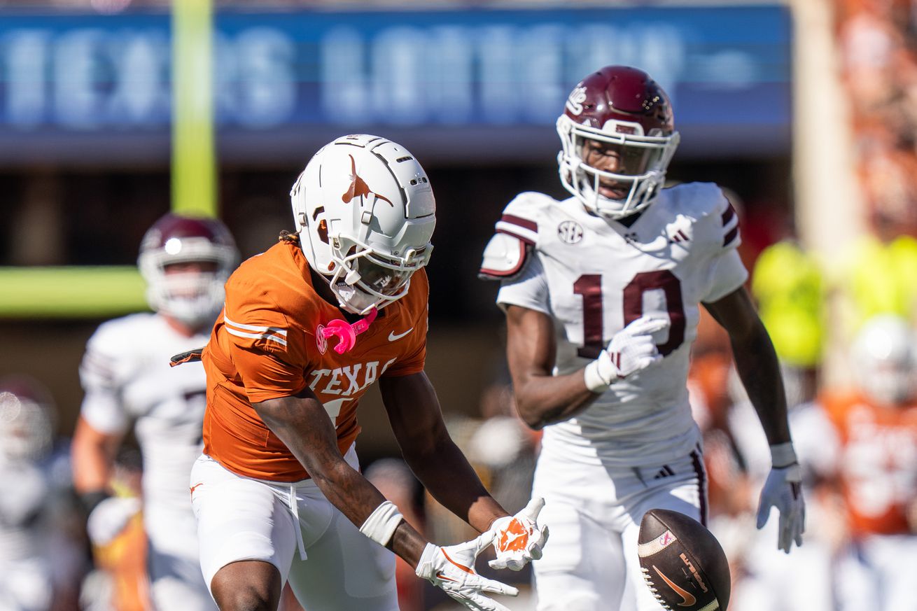 NCAA Football: Mississippi State at Texas