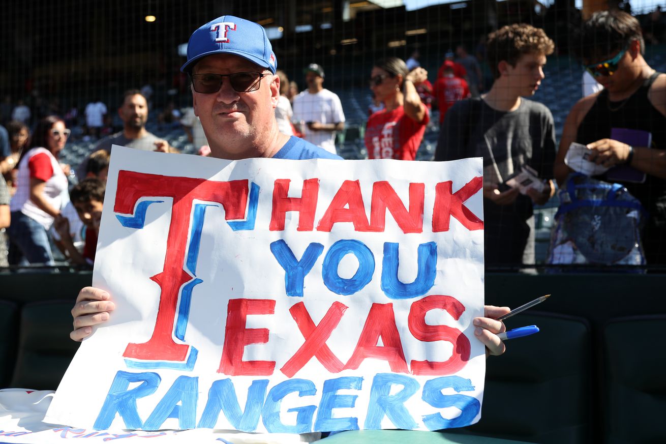 MLB: Texas Rangers at Los Angeles Angels