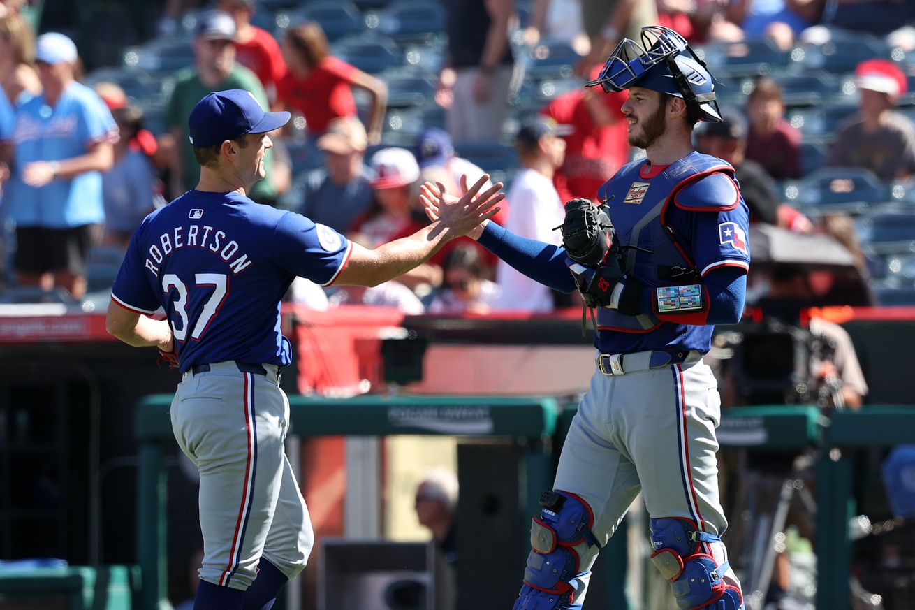 MLB: Texas Rangers at Los Angeles Angels