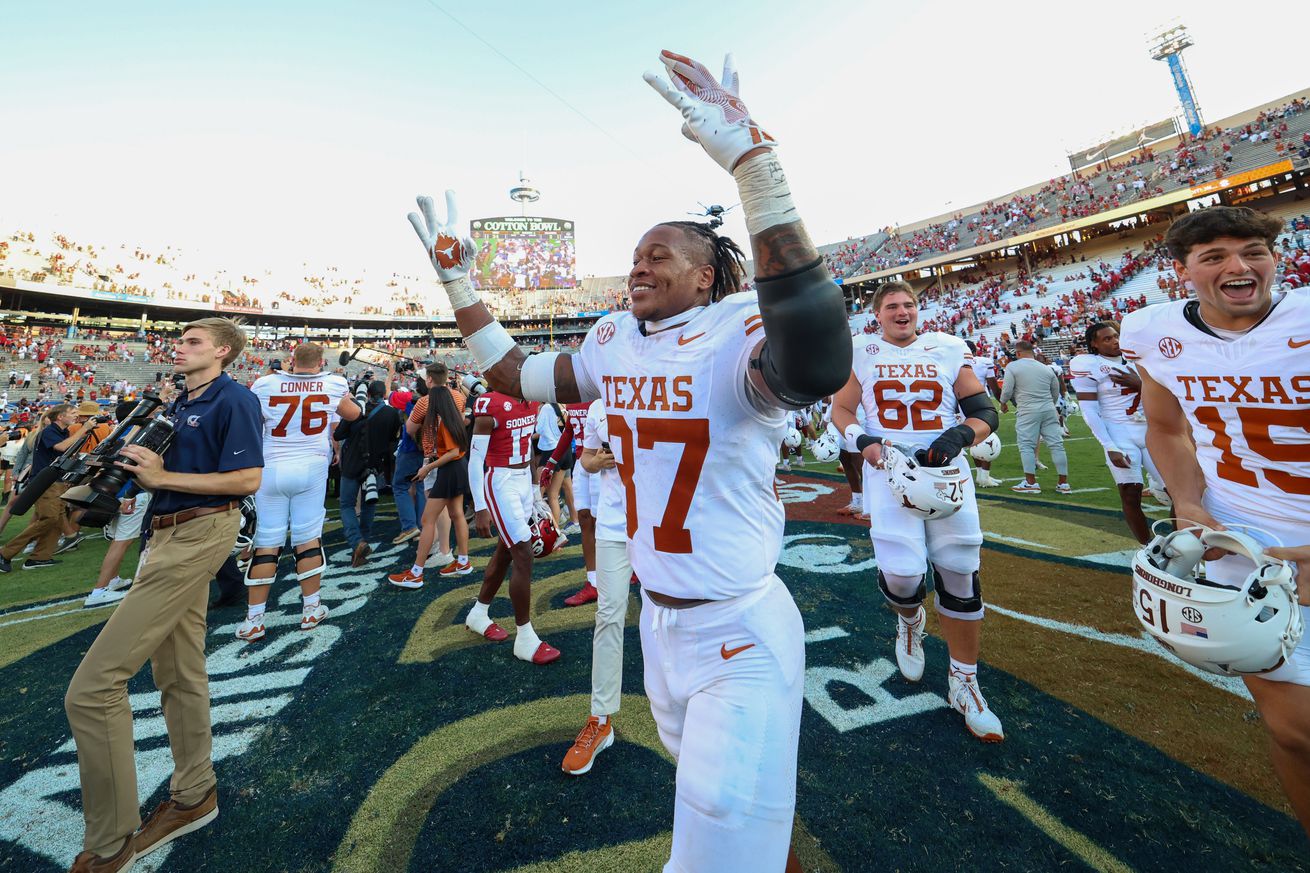 NCAA Football: Texas at Oklahoma