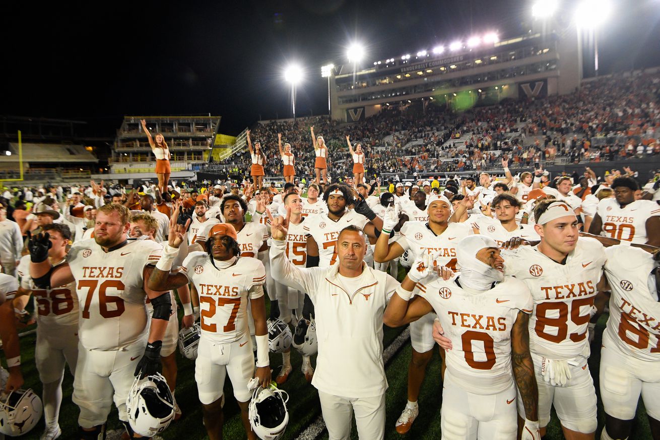 NCAA Football: Texas at Vanderbilt