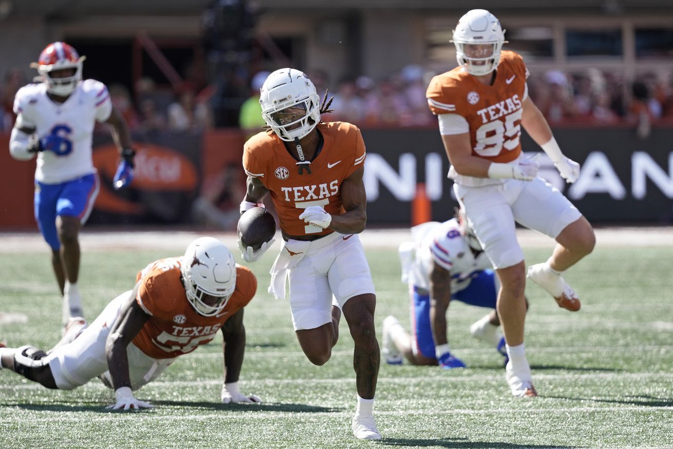 NCAA Football: Florida at Texas