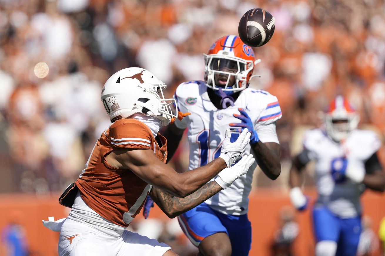 NCAA Football: Florida at Texas