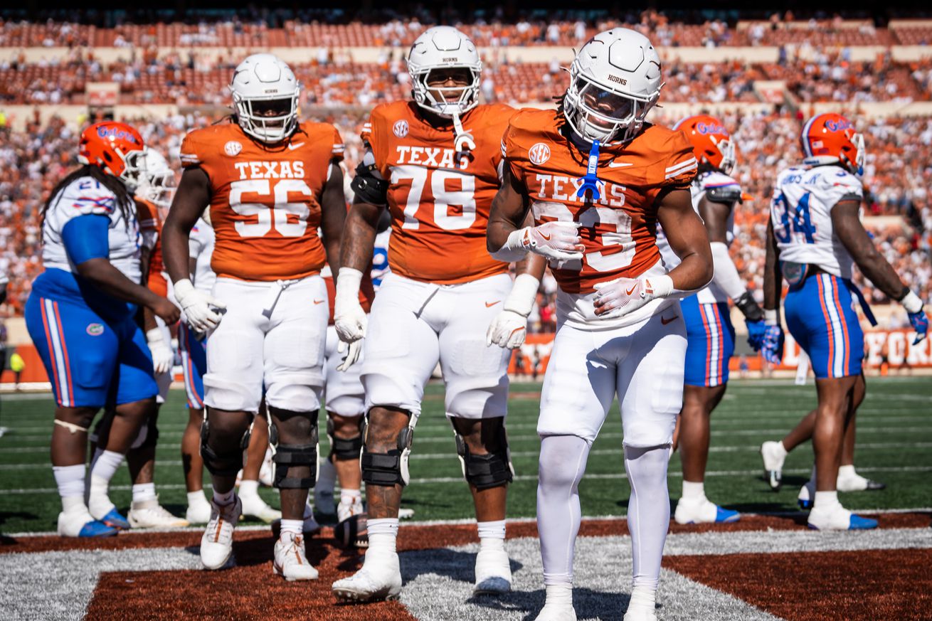 NCAA Football: Florida at Texas