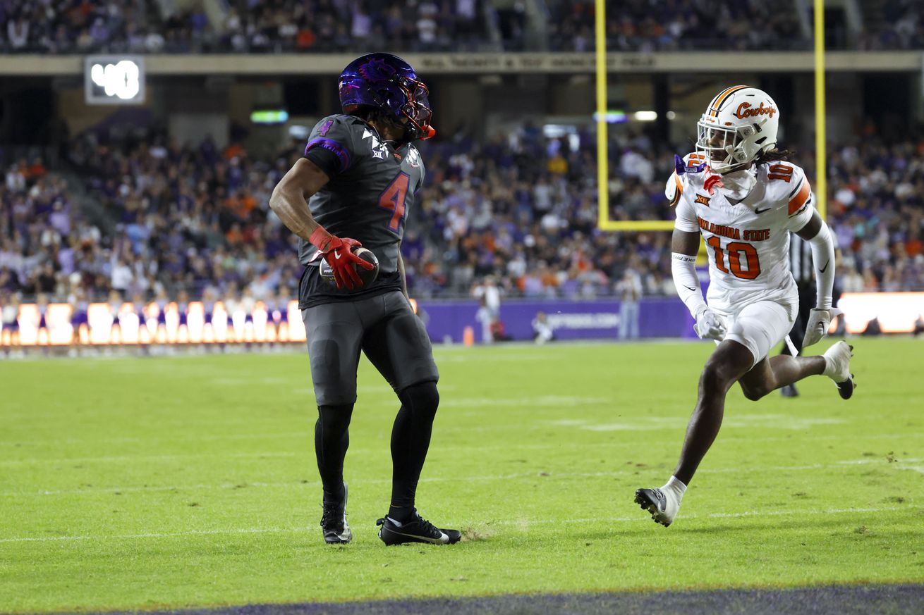 NCAA Football: Oklahoma State at Texas Christian