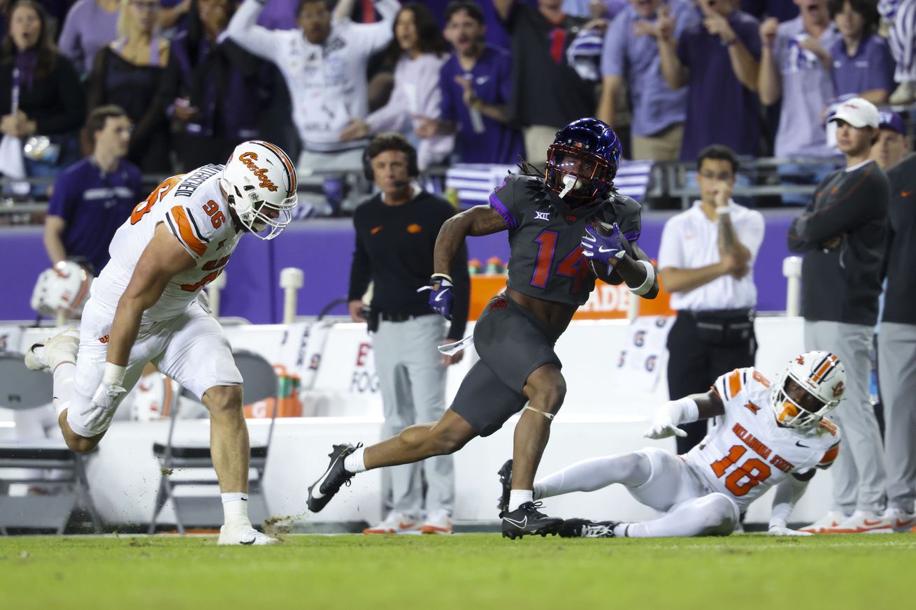 NCAA Football: Oklahoma State at Texas Christian