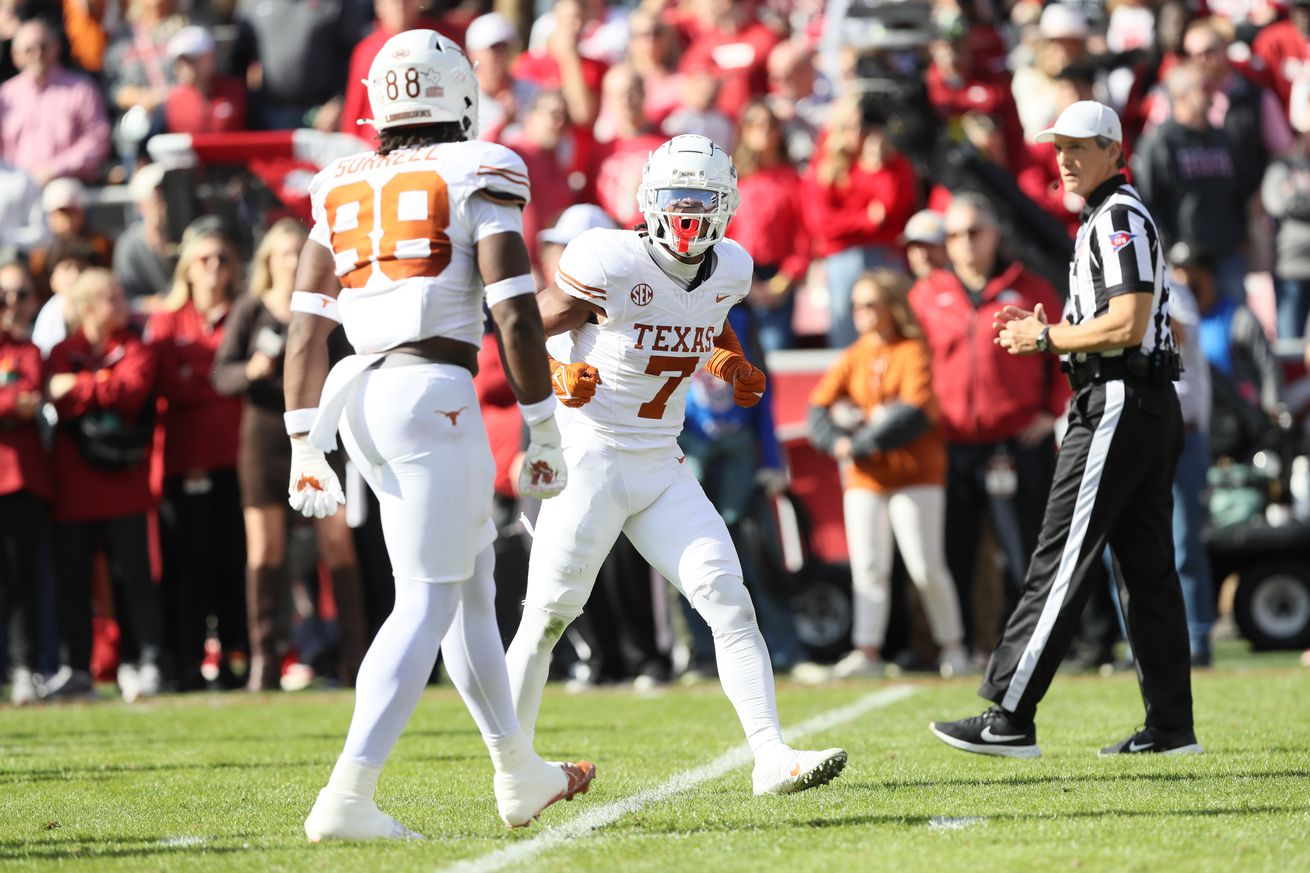 NCAA Football: Texas at Arkansas