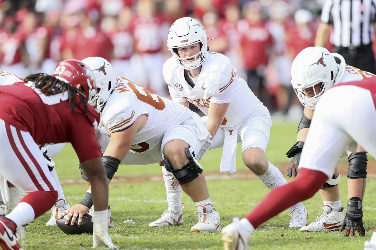 NCAA Football: Texas at Arkansas