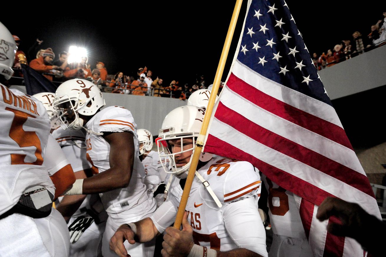 NCAA Football: Texas at West Virginia