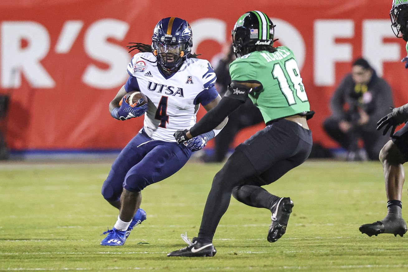 COLLEGE FOOTBALL: DEC 19 Scooter’s Coffee Frisco Bowl - UTSA vs Marshall