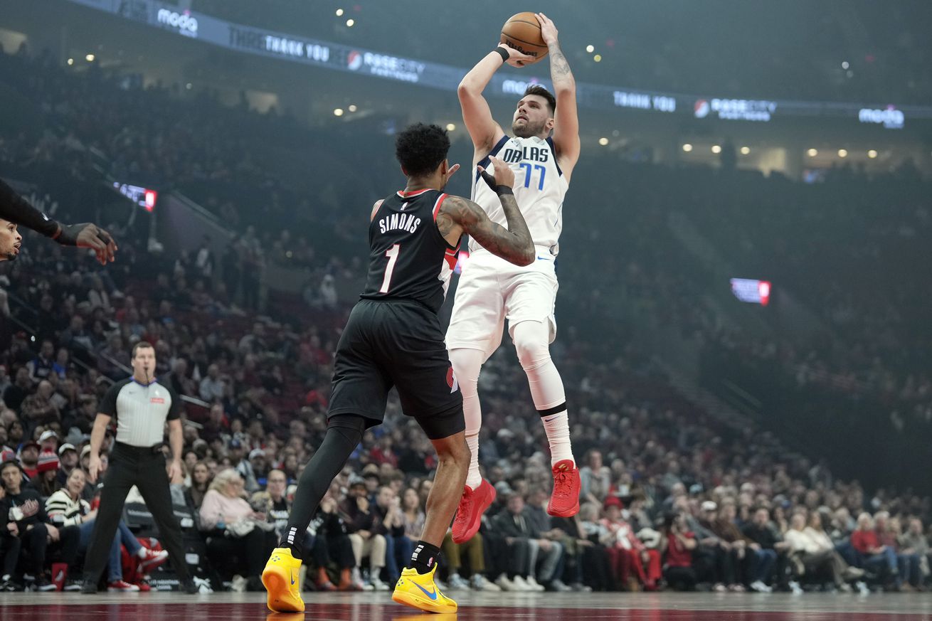 Dallas Mavericks v Portland Trail Blazers