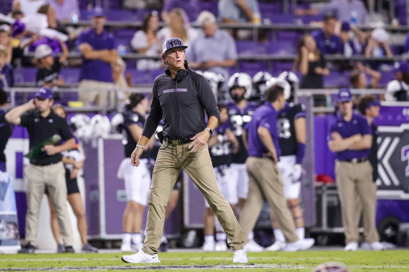 NCAA Football: West Virginia at Texas Christian