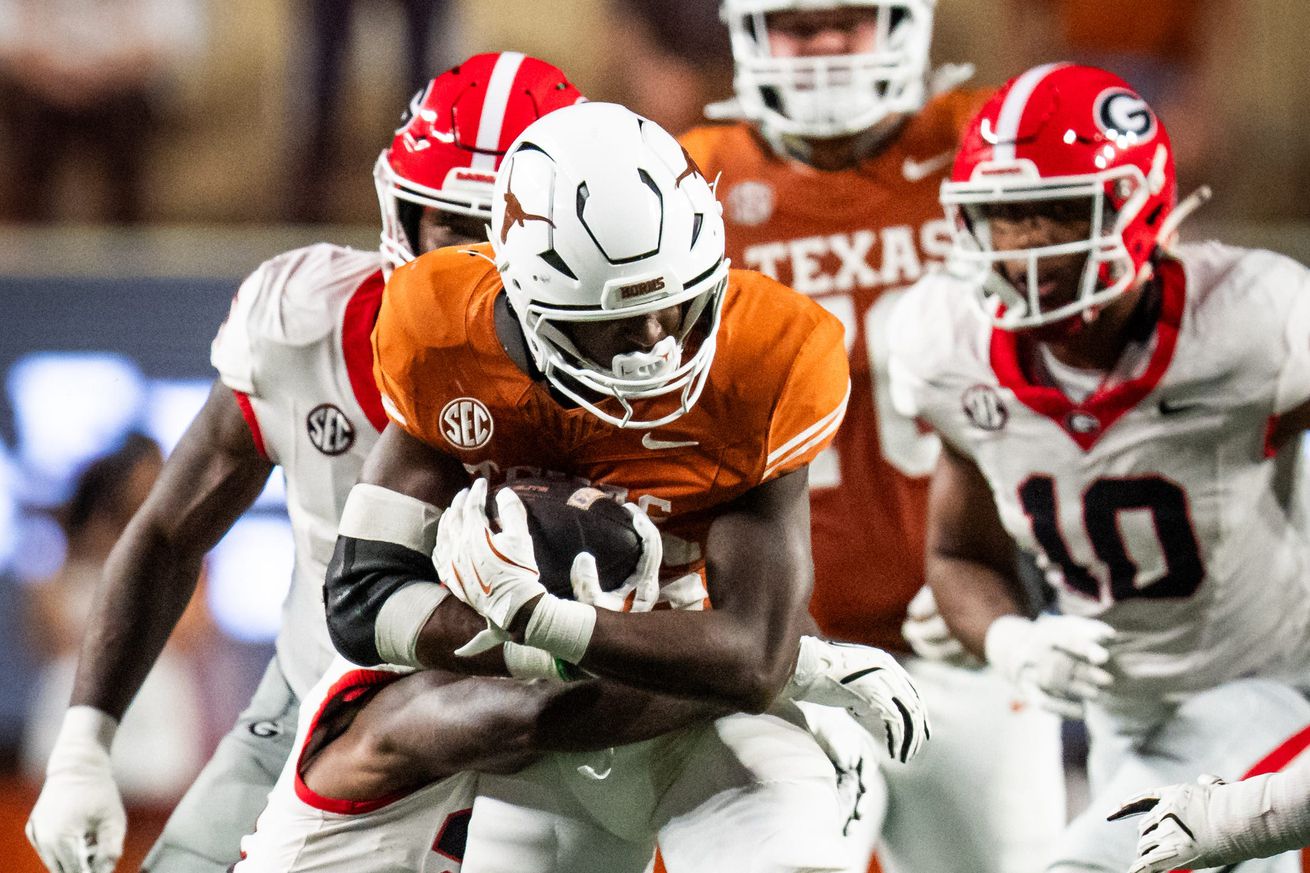 NCAA Football: Georgia at Texas