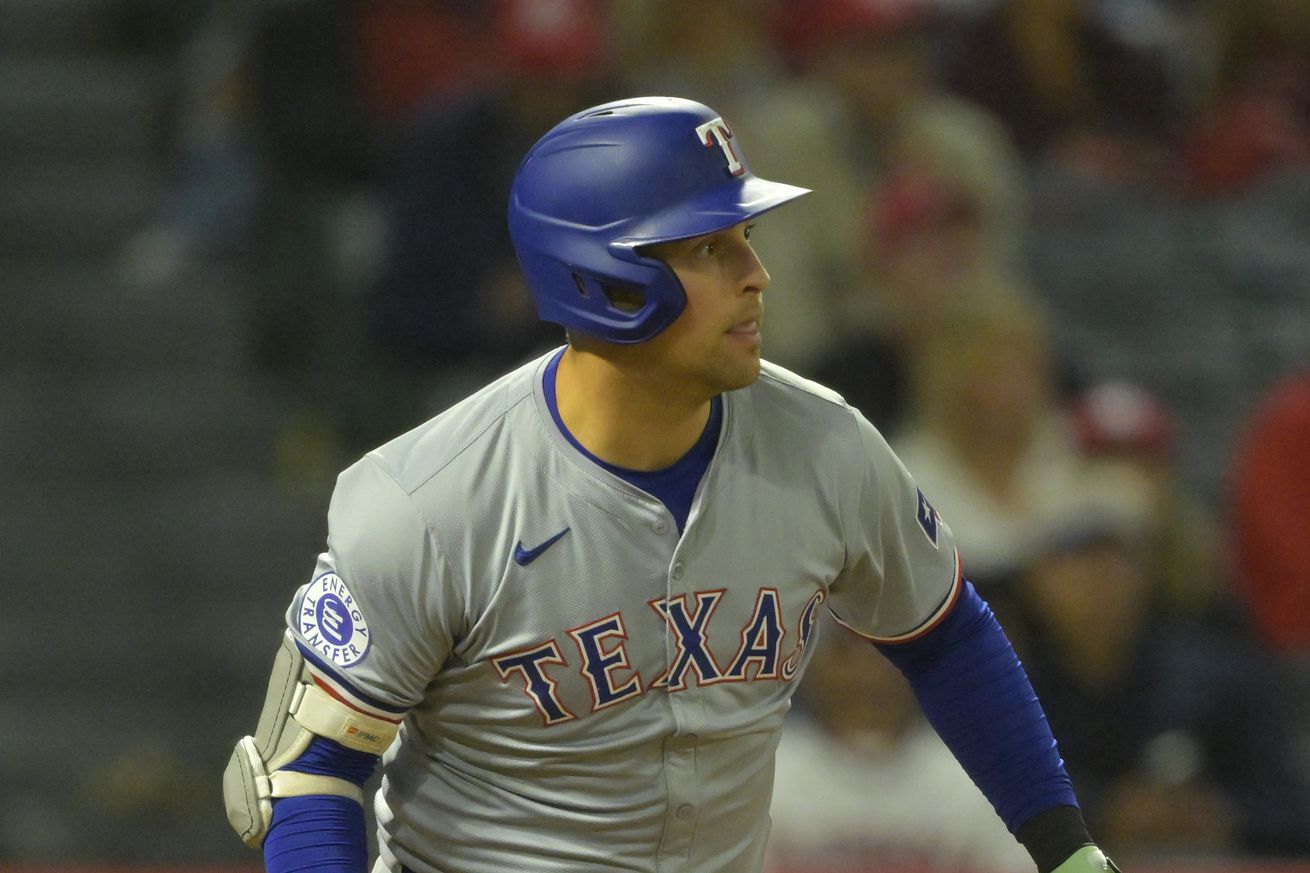 Texas Rangers v Los Angeles Angels