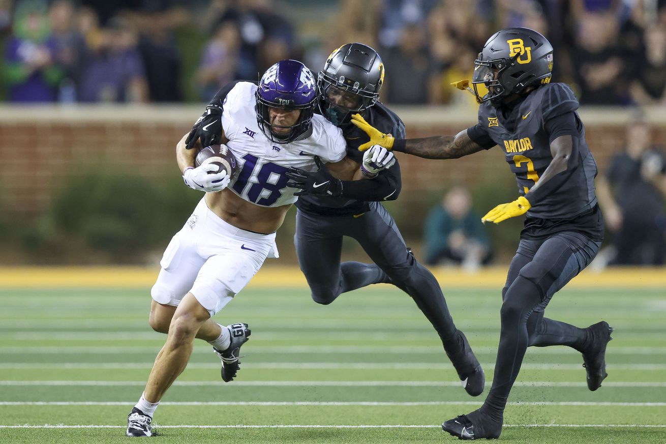 COLLEGE FOOTBALL: NOV 02 TCU at Baylor