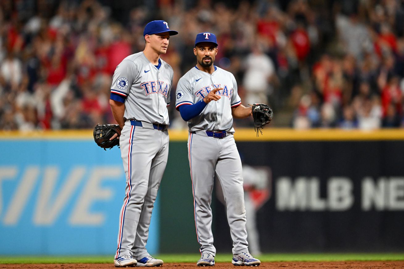 Texas Rangers v Cleveland Guardians