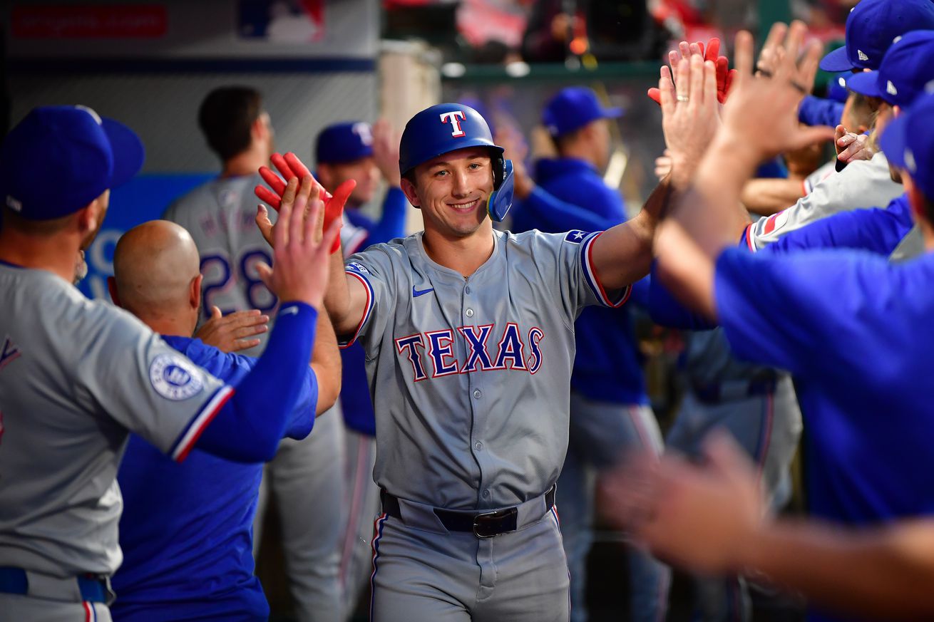 MLB: Texas Rangers at Los Angeles Angels