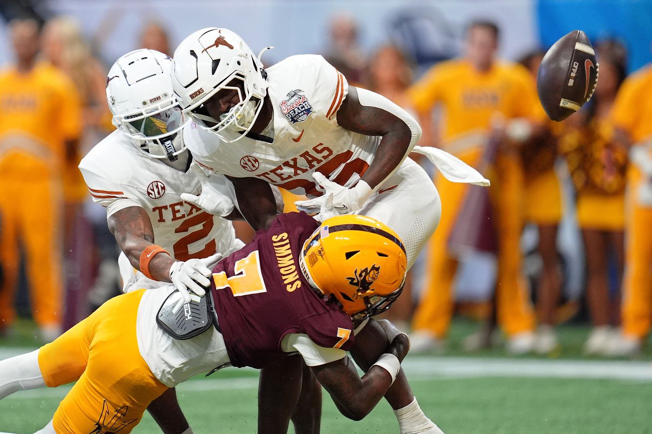 NCAA Football: Peach Bowl-Texas at Arizona State