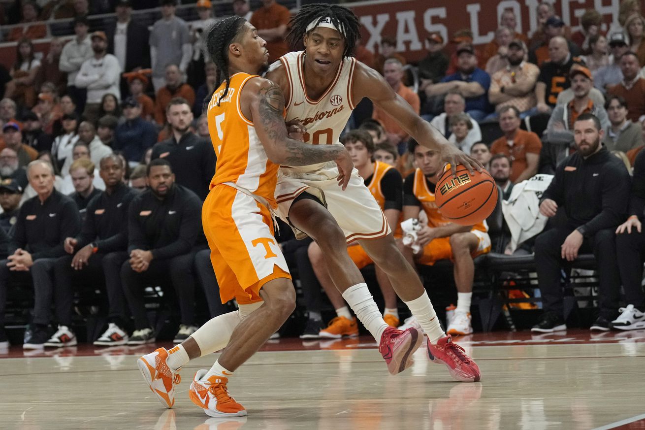 NCAA Basketball: Tennessee at Texas