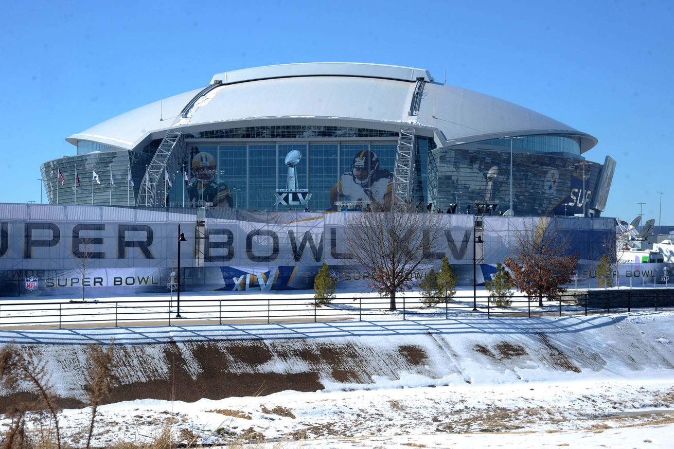 NFL: Super Bowl XLV-Cowboys Stadium Preparations