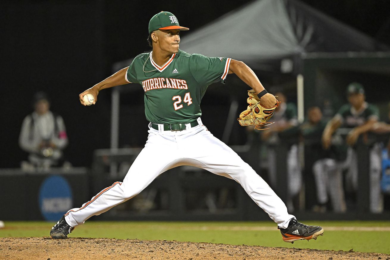 COLLEGE BASEBALL: JUN 02 Coral Gables Regional - Maine at Miami