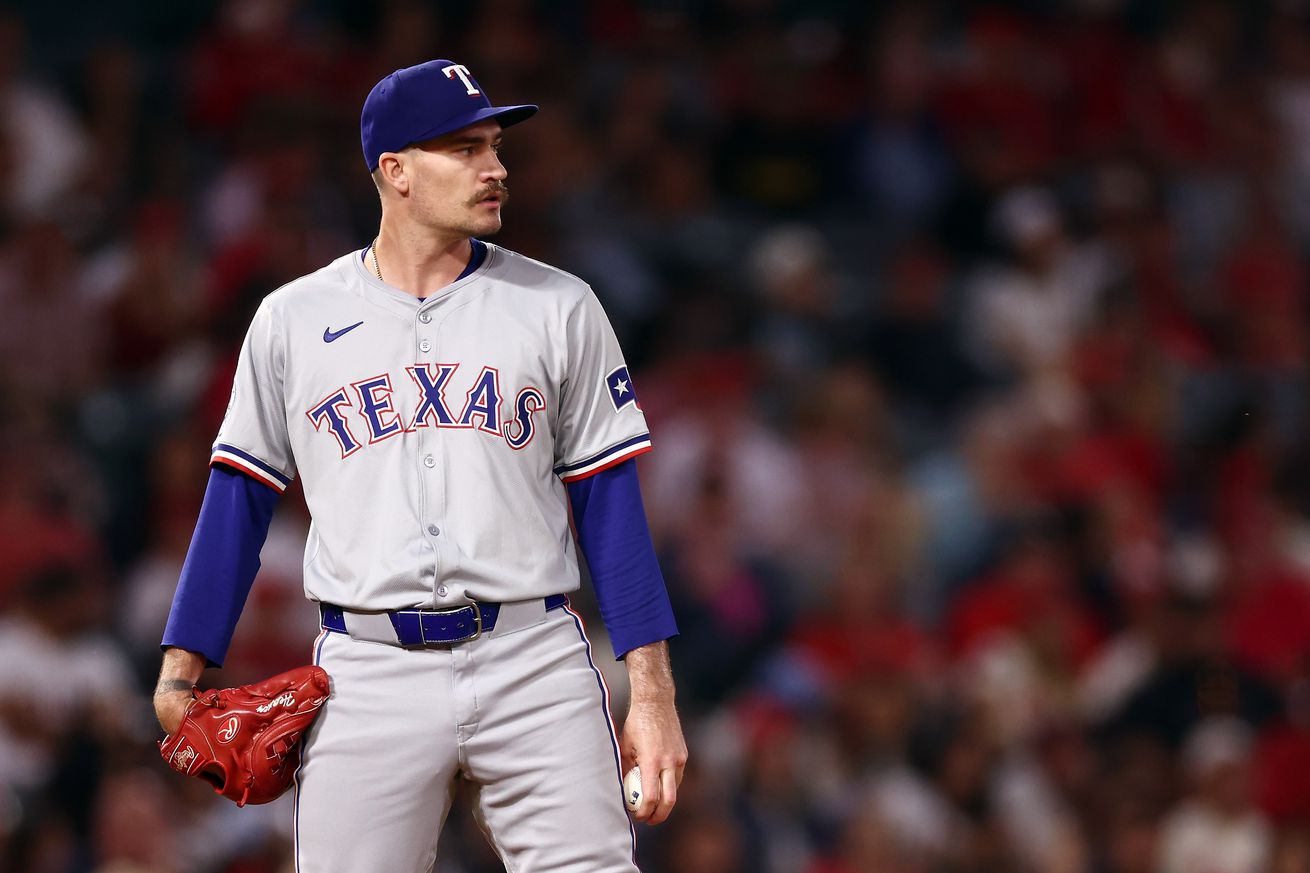 Texas Rangers v Los Angeles Angels