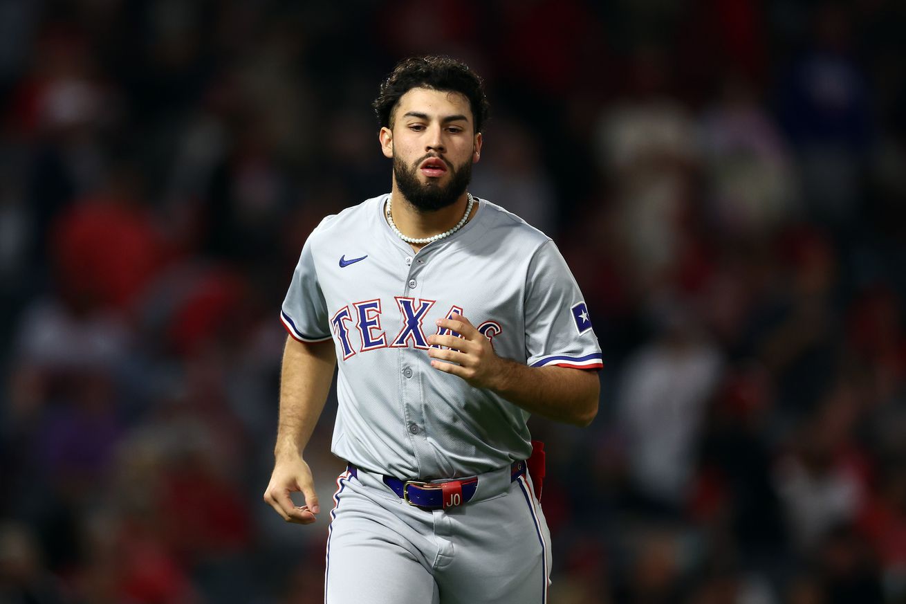 Texas Rangers v Los Angeles Angels