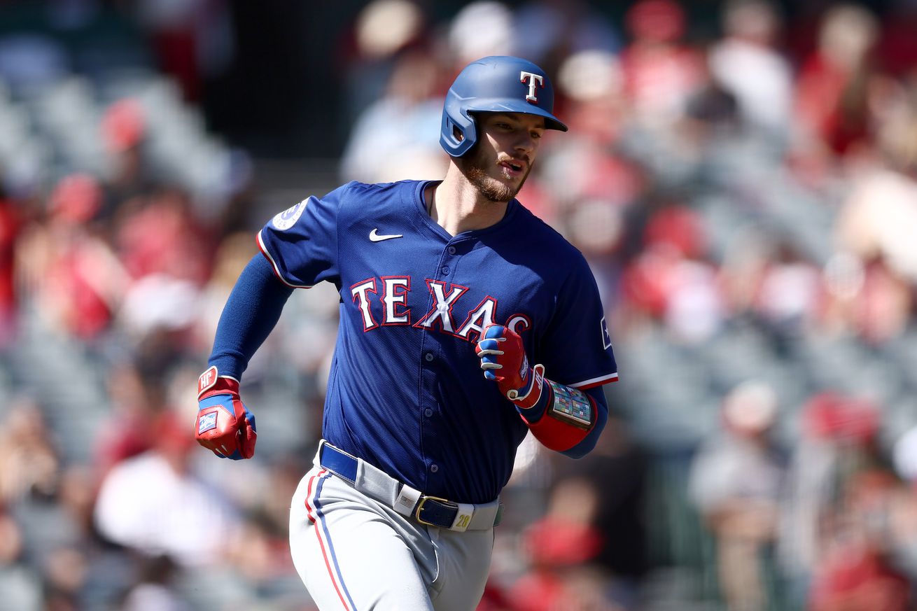 Texas Rangers v Los Angeles Angels