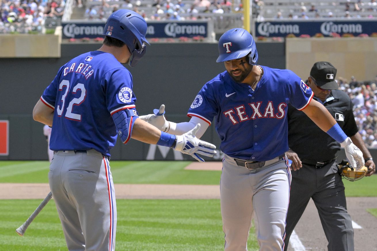 MLB: Texas Rangers at Minnesota Twins