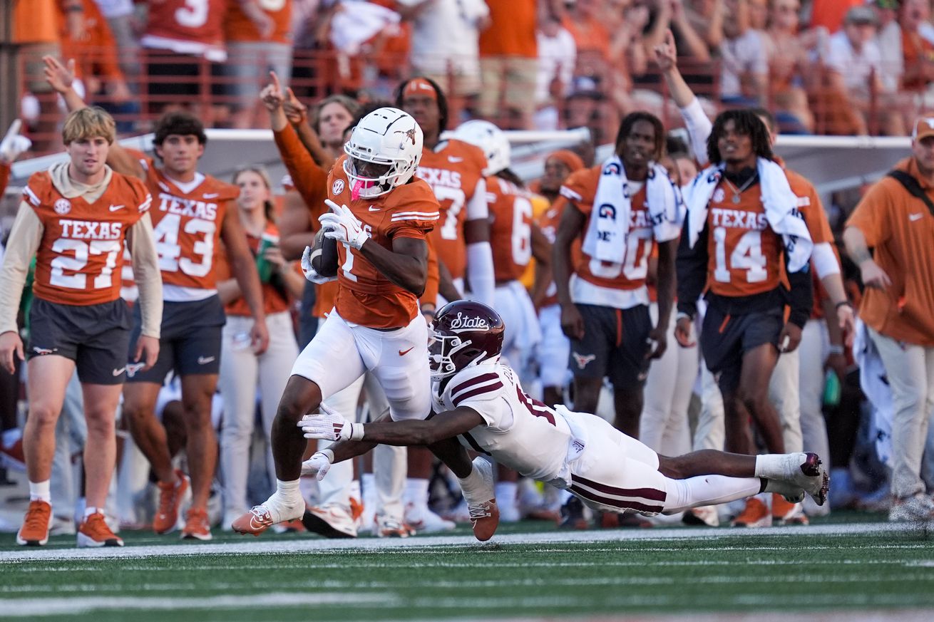 NCAA Football: Mississippi State at Texas