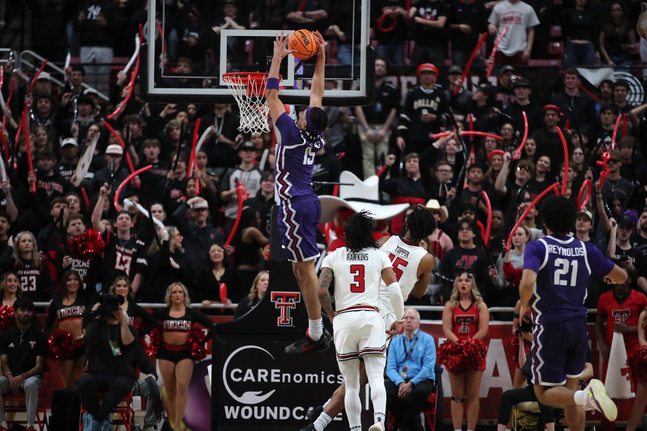 NCAA Basketball: Texas Christian at Texas Tech