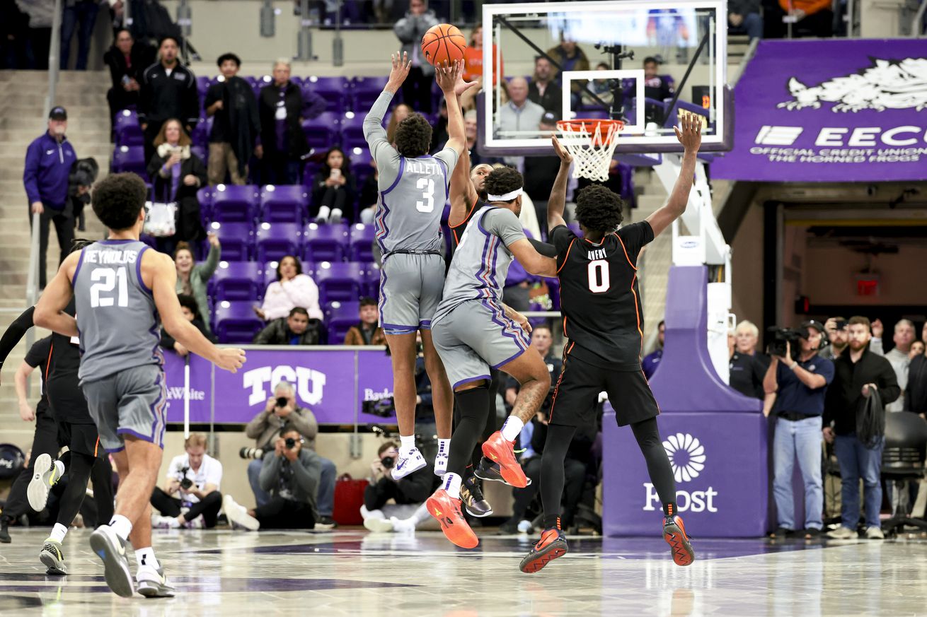 NCAA Basketball: Oklahoma State at Texas Christian