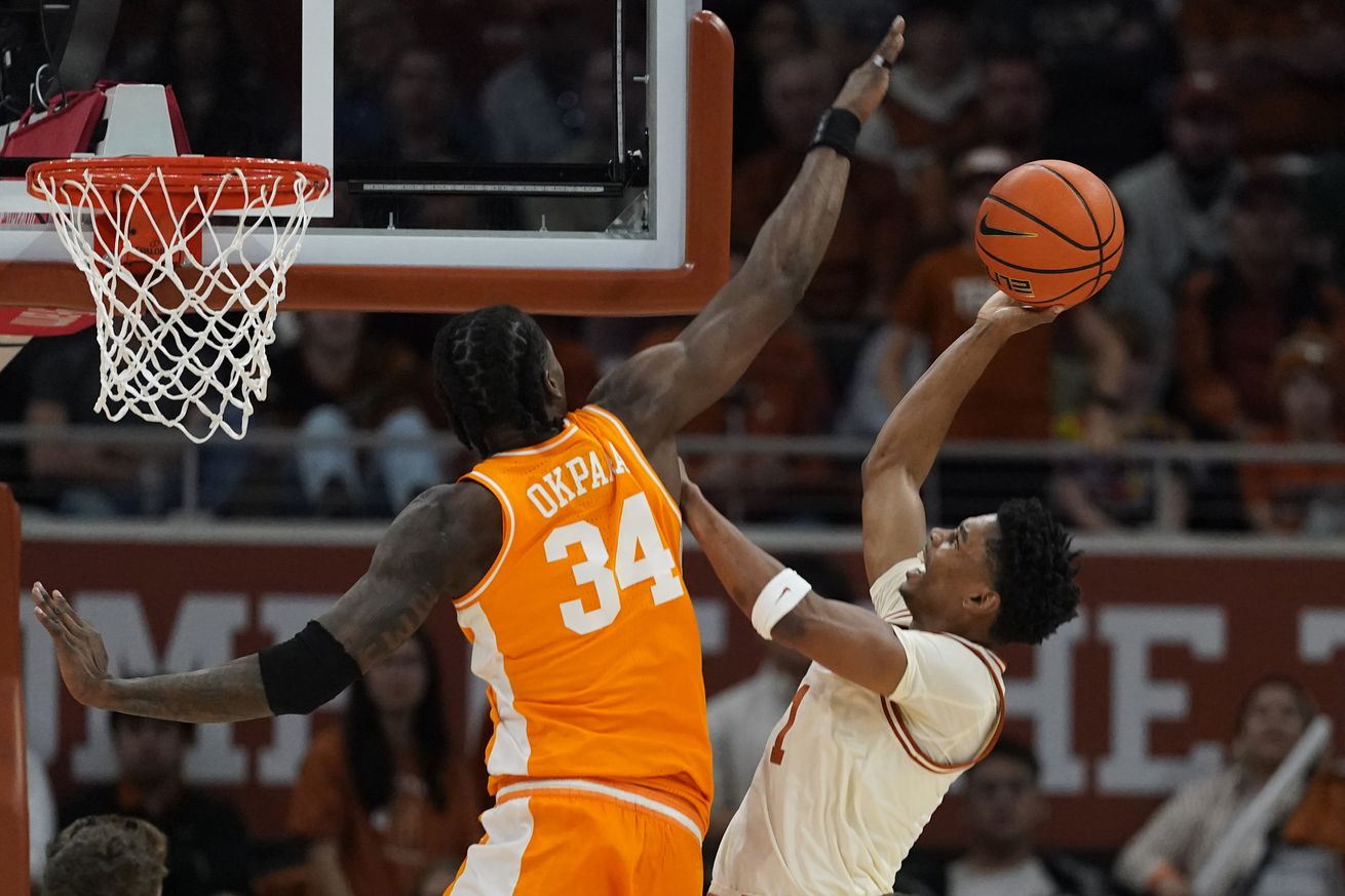 NCAA Basketball: Tennessee at Texas