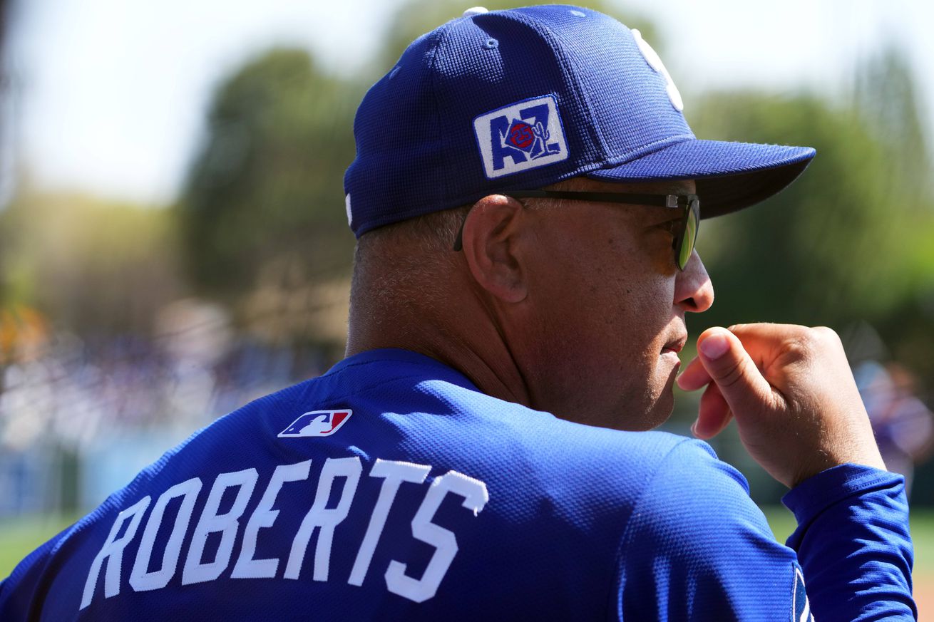 MLB: Spring Training-Texas Rangers at Los Angeles Dodgers